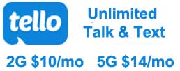 Tello.com Unlimited Talk & Text