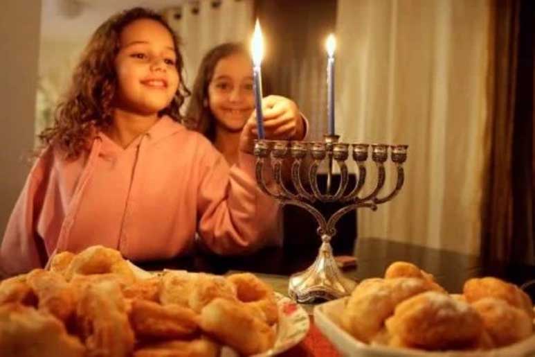Hanukkah Candle Lighting