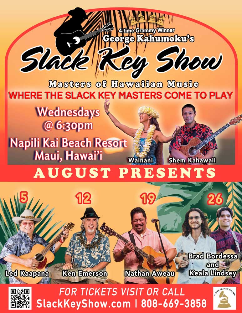 George Kahumoku Jr Slack Key Show