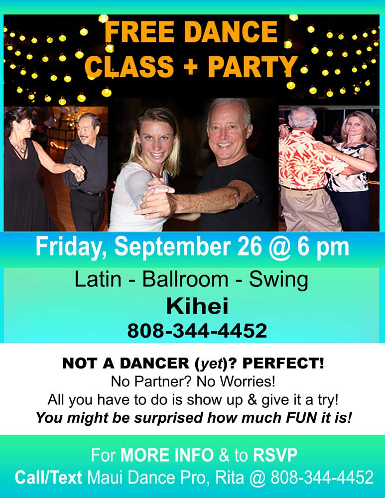 Free Dance Class + Party 
