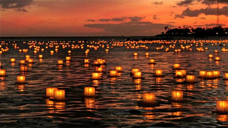 Shinnyo Lantern Floating Hawaii