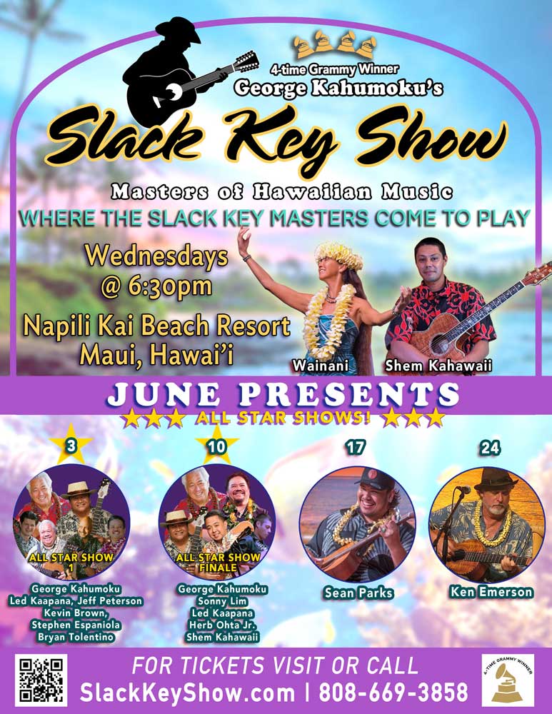 George Kahumoku Jr Slack Key Show